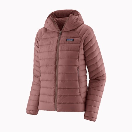 Patagonia Down Sweater Hoody Femme dulse mauve