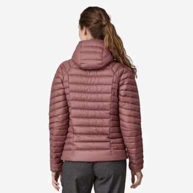 Patagonia Down Sweater Hoody Femme dulse mauve