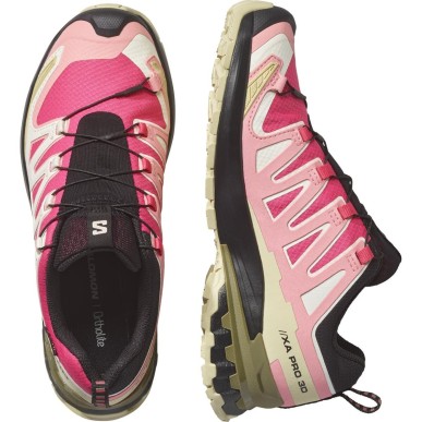 Salomon XA PRO 3D V9 GTX Femme rouge red / vanilla ice / martini olive