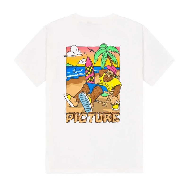 Picture Squatchy Tee white