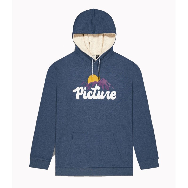 Picture Julka Plush Hoodie dark blue melange