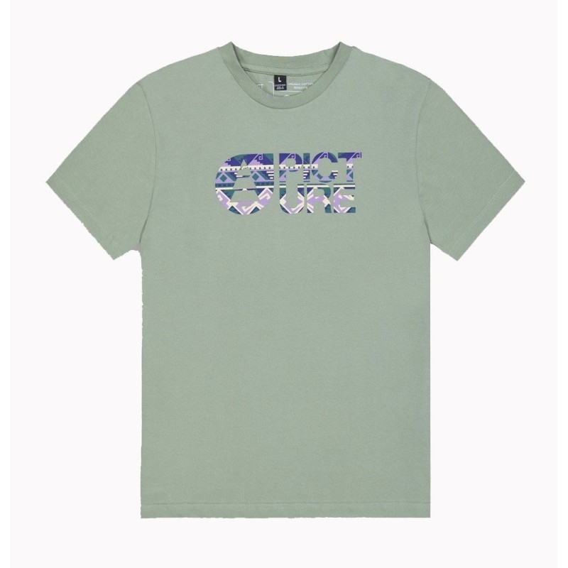 Picture Basement Toluka Tee green spray